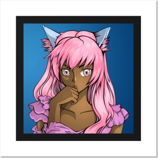 Black Girl Anime Posters and Art